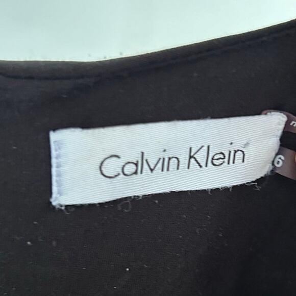 Calvin Klein Classy Open Sleeve Romper Size 6 - Picture 2 of 5